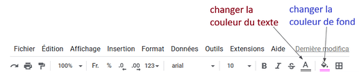 changer format tableau