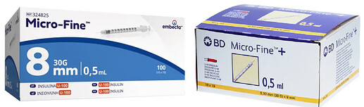 micro fine U100 0.5ml