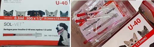 seringue U40 solvet 0.3ml 30Gx1,2