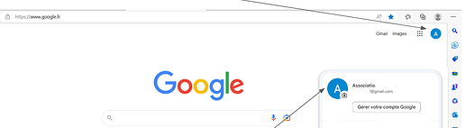 image acces compte google
