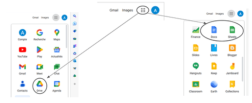 image app compte google