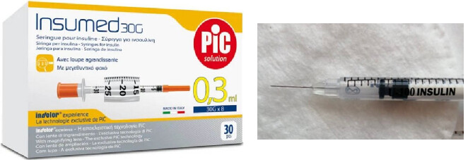 insumed pic u100 0.3ml